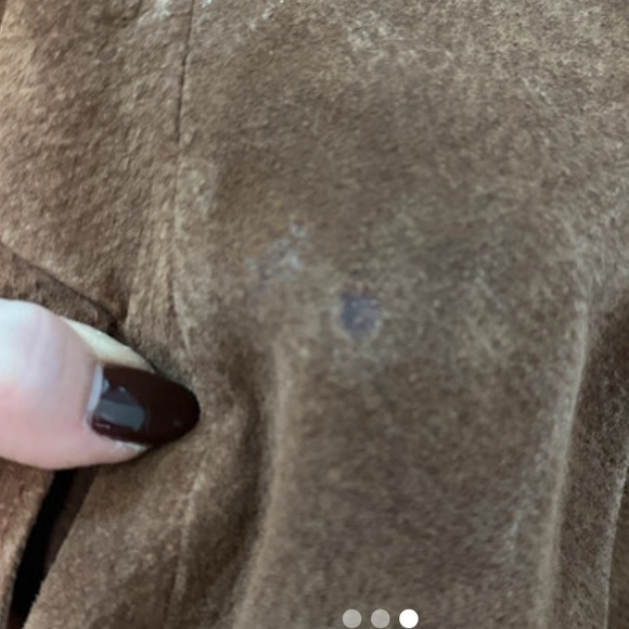 Leather Suede Blazer/Jacket - Picture 5 of 8